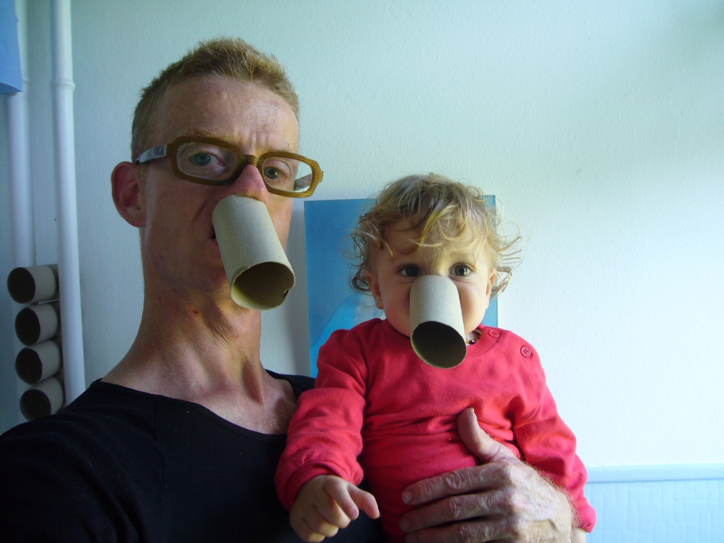 Nique Nager mit Leander